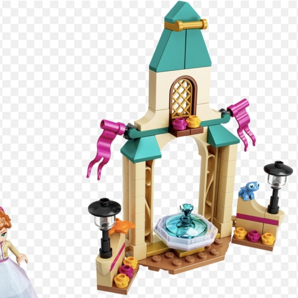 LEGO 43198 Disney Anna's Castle Courtyard Building Toy (Missing Anna) - Picture 2 of 10